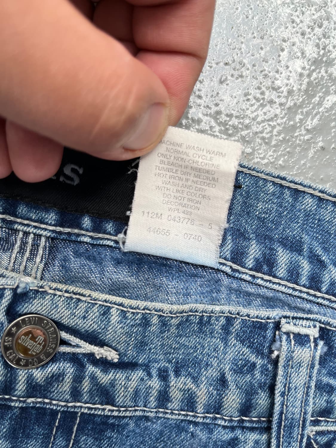 36) 2000s Levis Silver Tab Baggy Jeans 상품이미지9