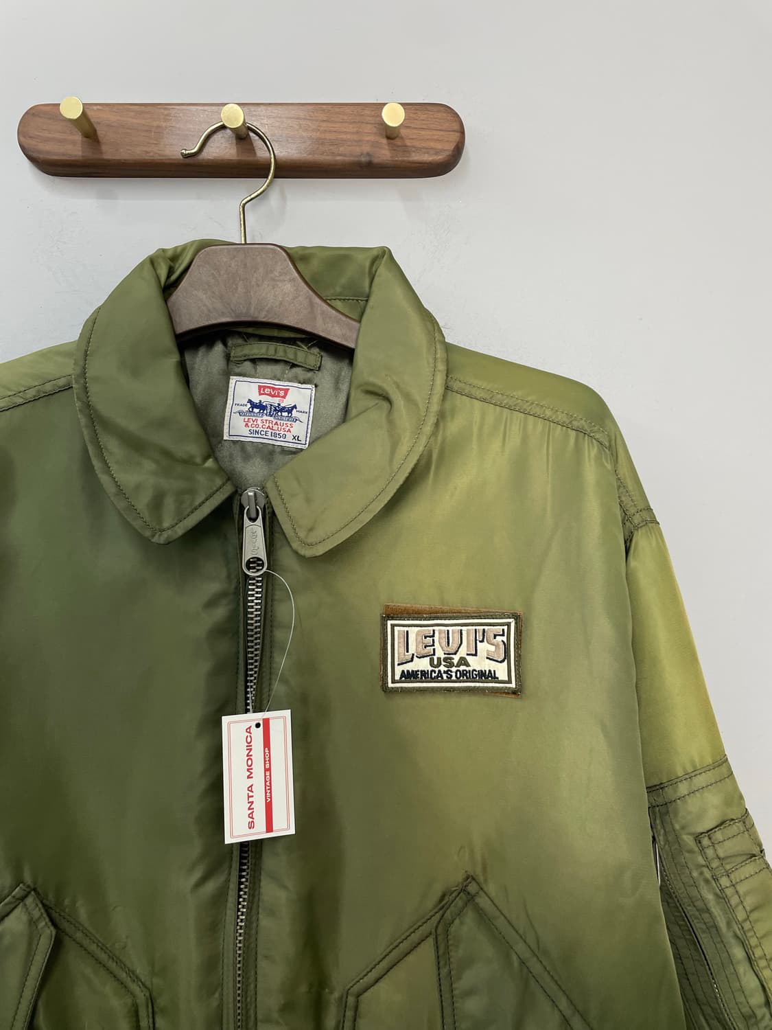 리바이스 90s 빈티지 ma-1 플라이트 항공점퍼 H2214 상품이미지3