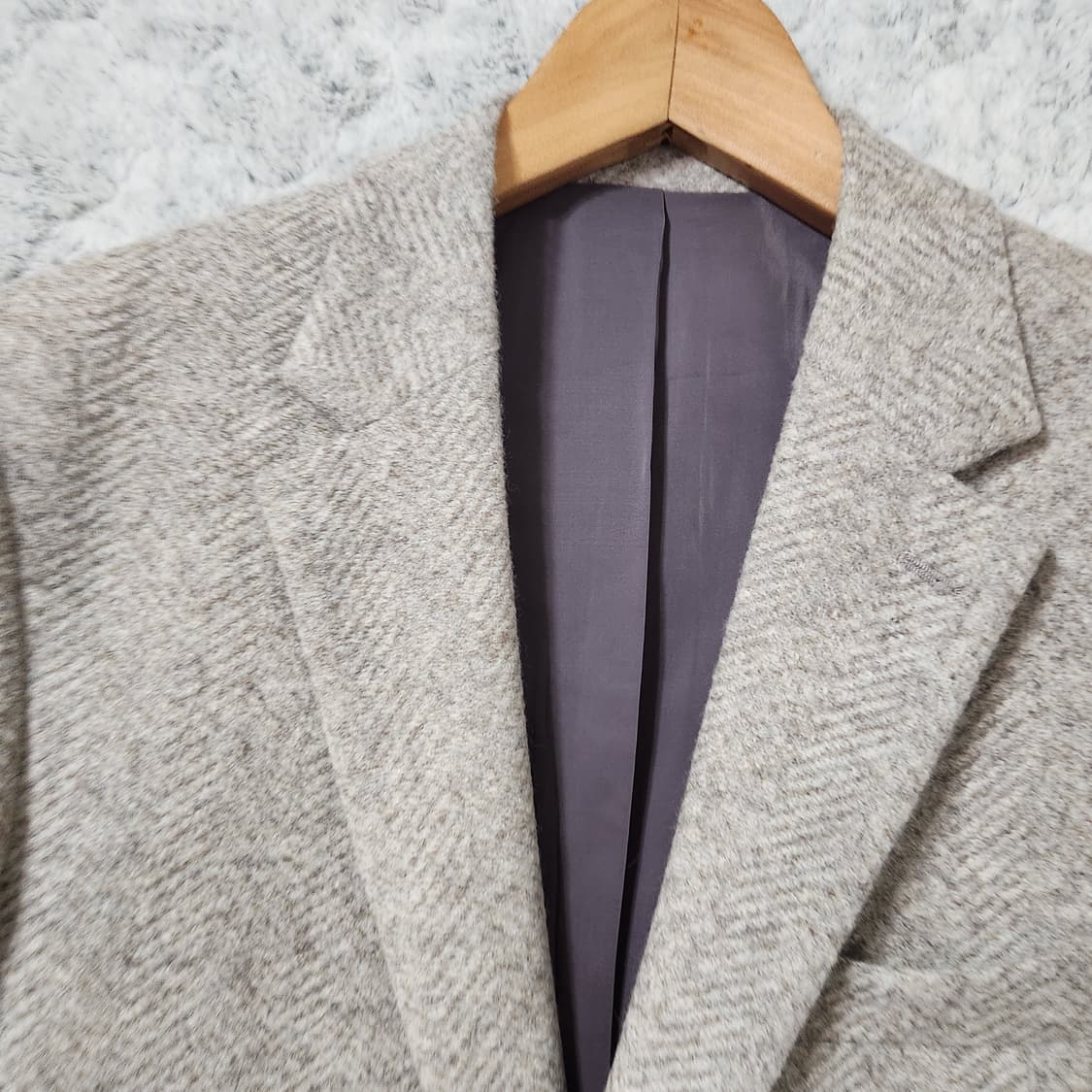 H625 [100] 브렌우드  lanificio italy 원단 자켓 상품이미지2