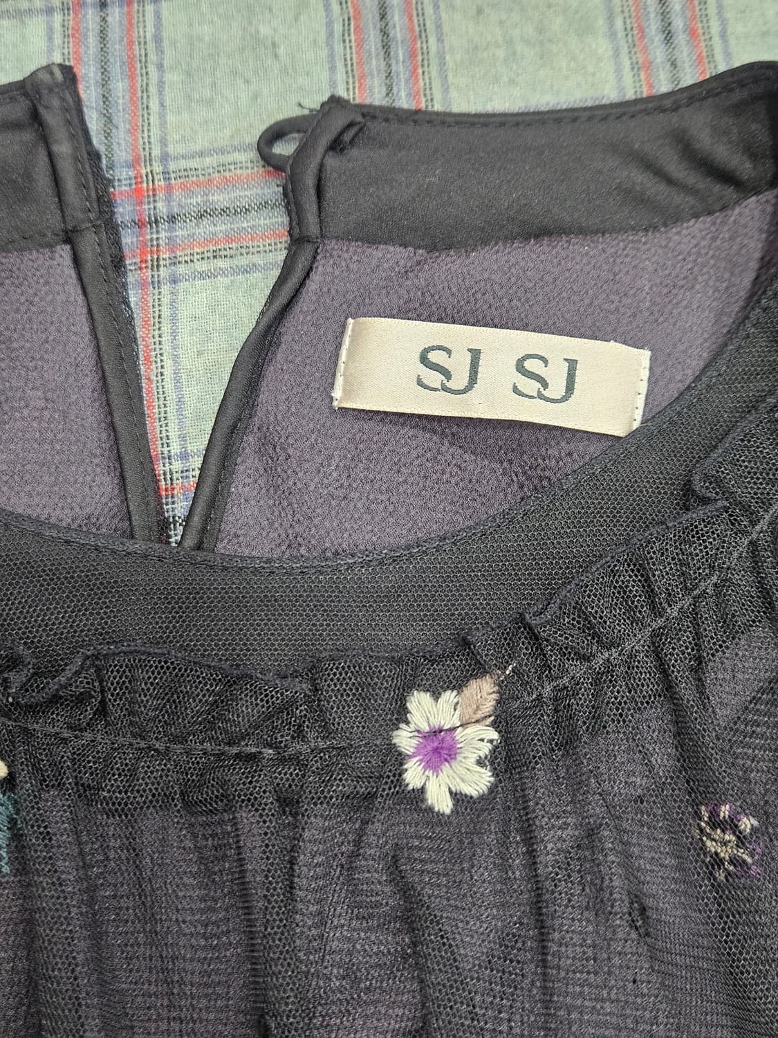 SJSJ 꽃자수 샤 롱원피스  상품이미지2