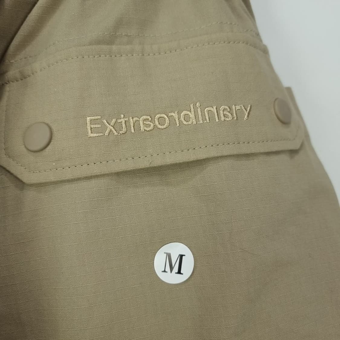 [엑스트라오디너리](새상품) 빅 포켓 카고 팬츠 베이지 M18872 상품이미지6
