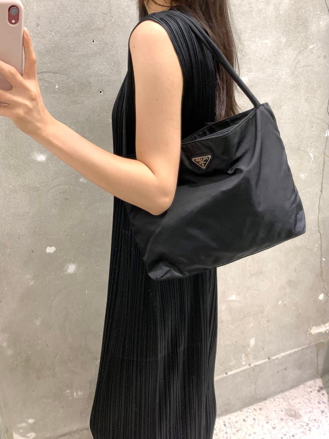Prada 프라다 포코노 나일론 숄더백 상품이미지1