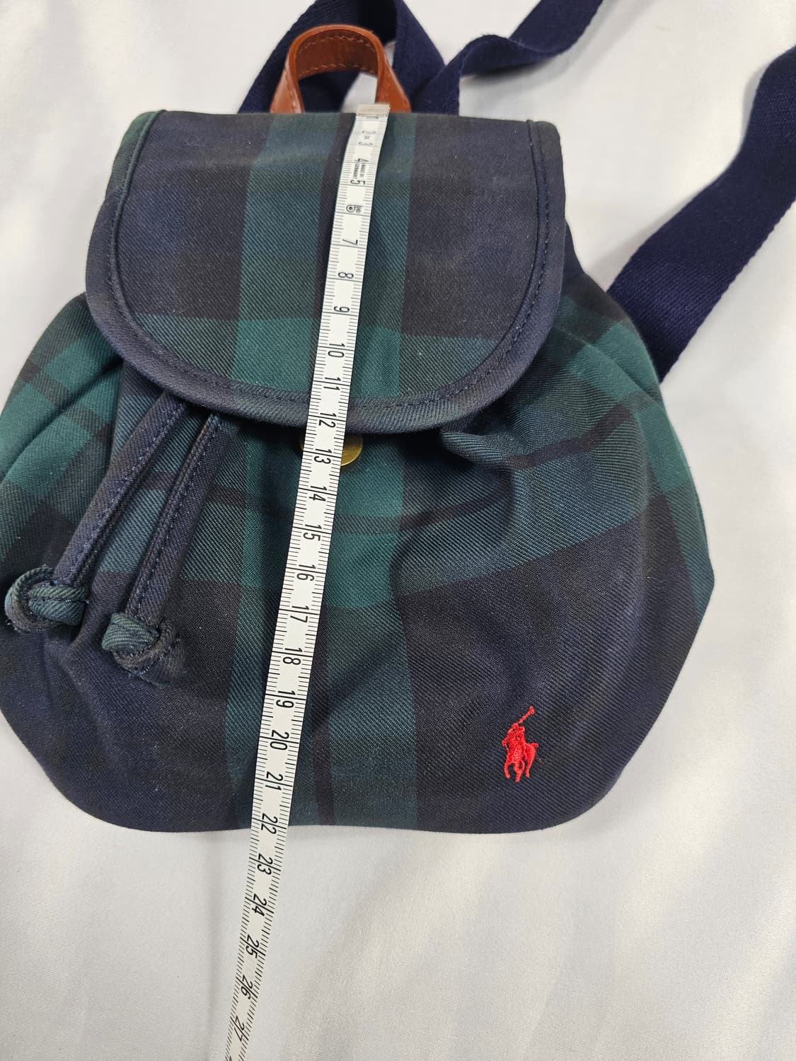 폴로타탄체크백팩 상품이미지6