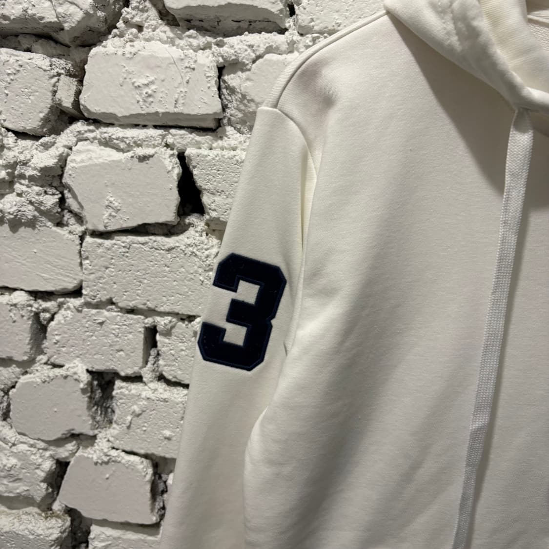 폴로 빅포니3 화이트 후드집업 상품이미지4