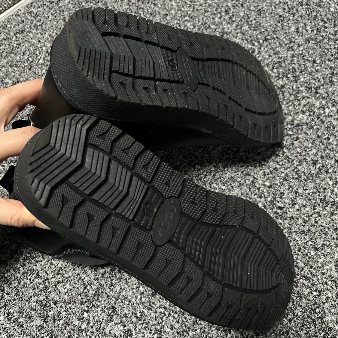 커스텀어클락 COCL 어그 부츠 블랙 250 상품이미지6