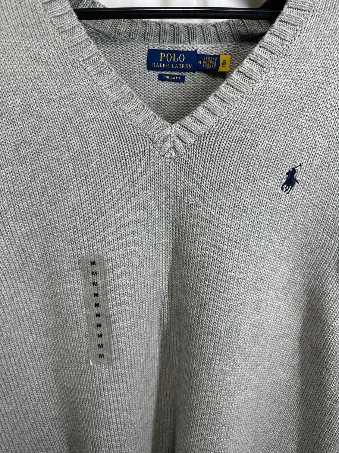 no.131 폴로 랄프로렌 그레이니트조끼 새상품 xxl 상품이미지2