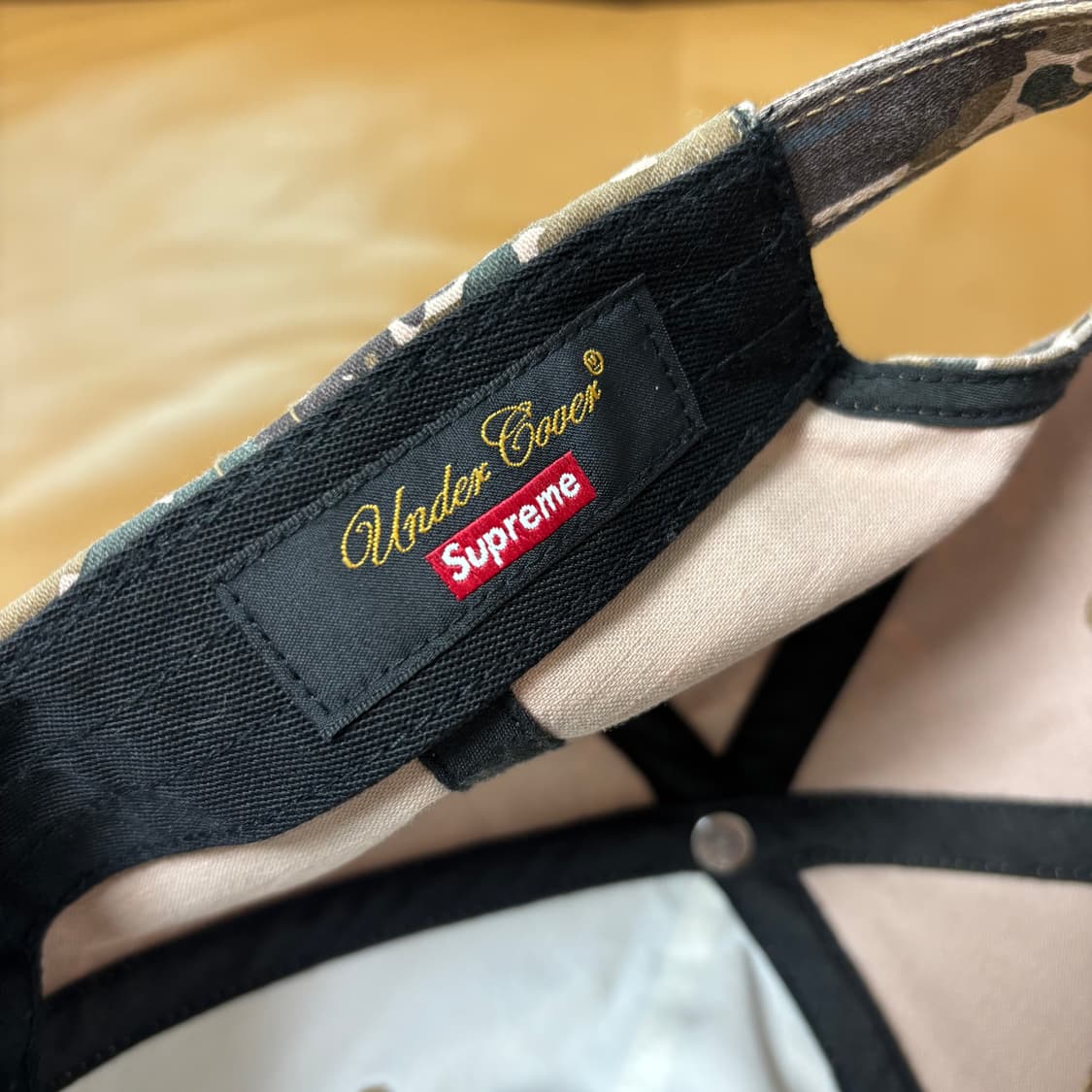 슈프림 언더커버 6패널 볼캡 모자 스터드 카모 상품이미지8