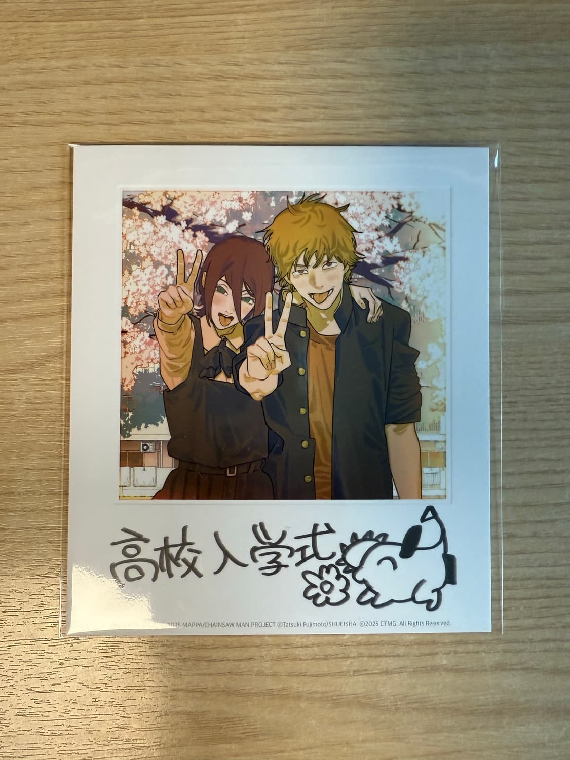 체인소맨 폴라로이드 & 색지 (미개봉) 상품이미지1