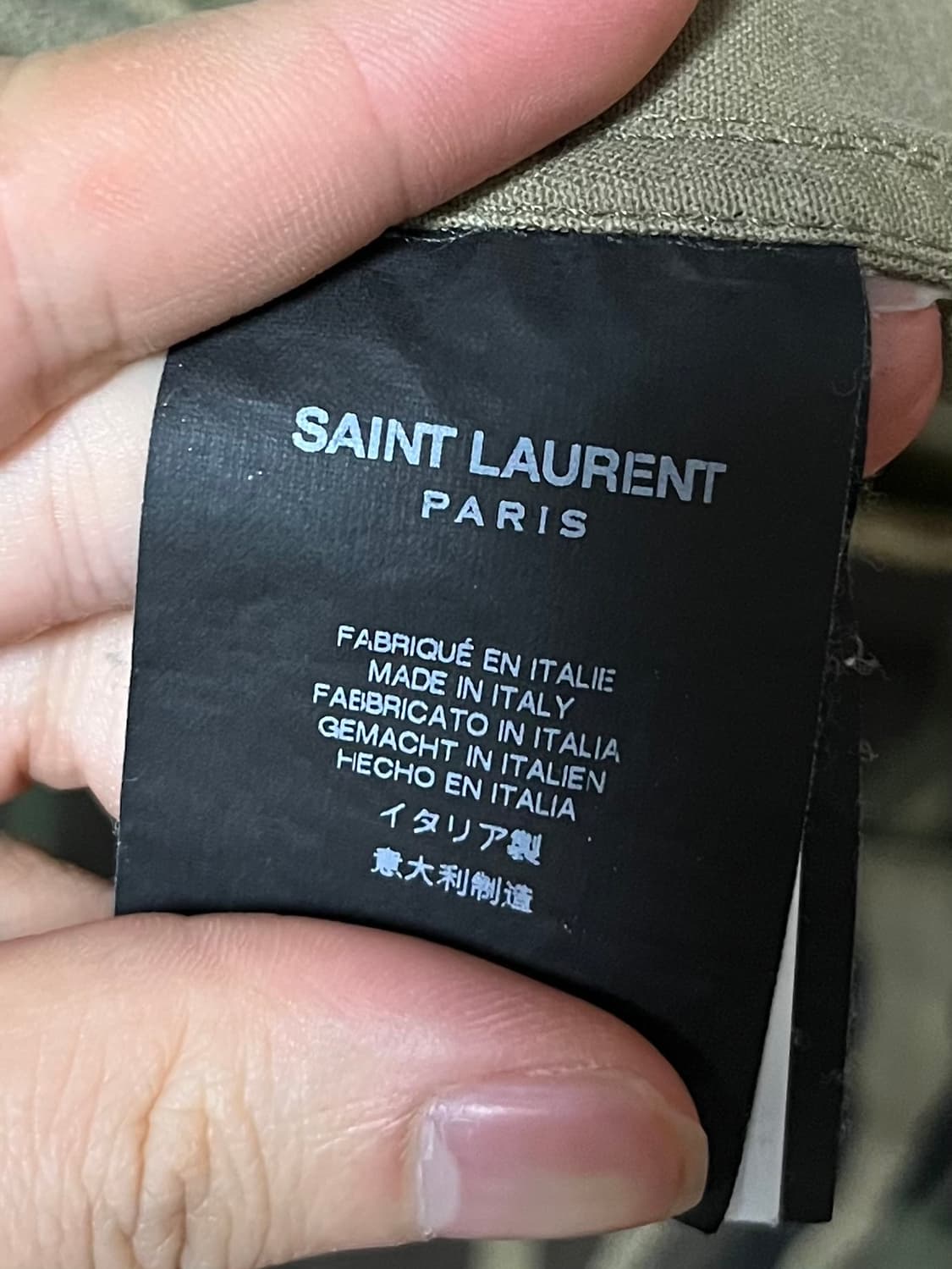 Saint Laurent Military Jacket 상품이미지4