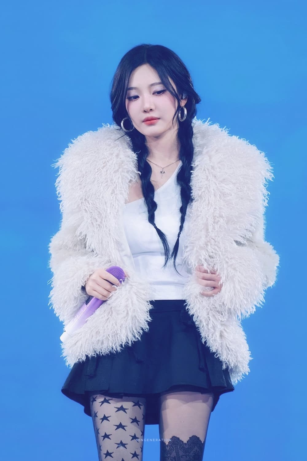 스컬프터 퍼 로브 자켓 Beaded Faux Fur Robe 상품이미지2