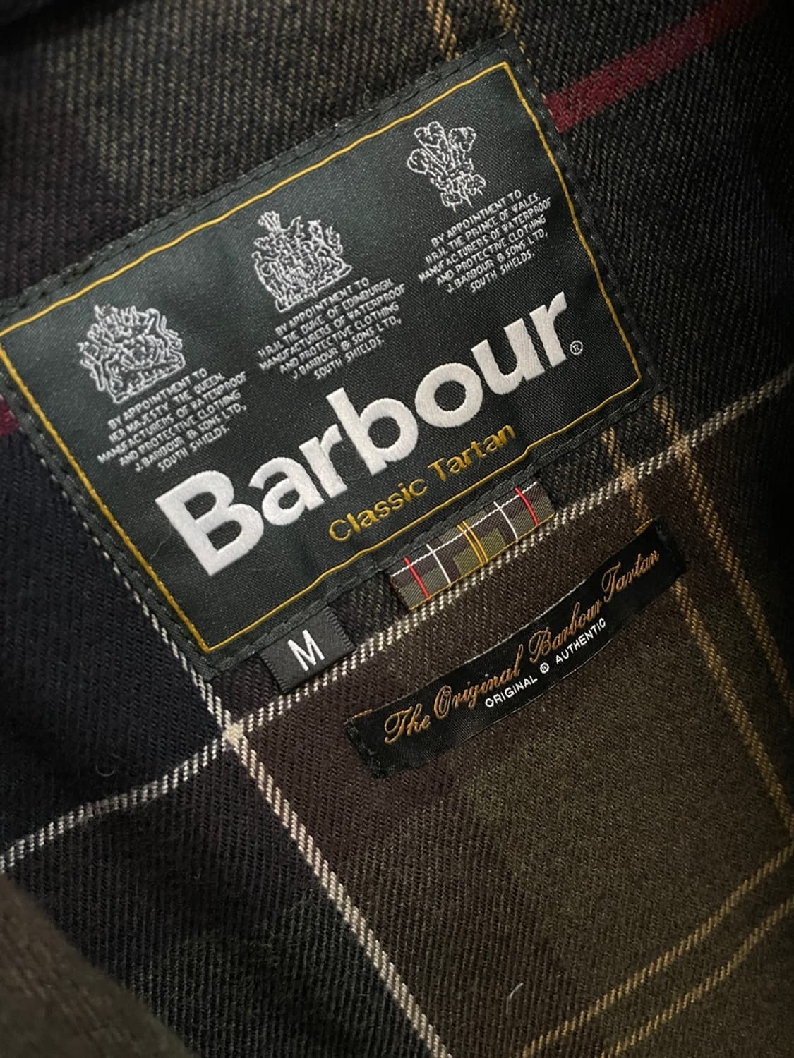 바버 나이른 왁스 자켓 상품이미지7