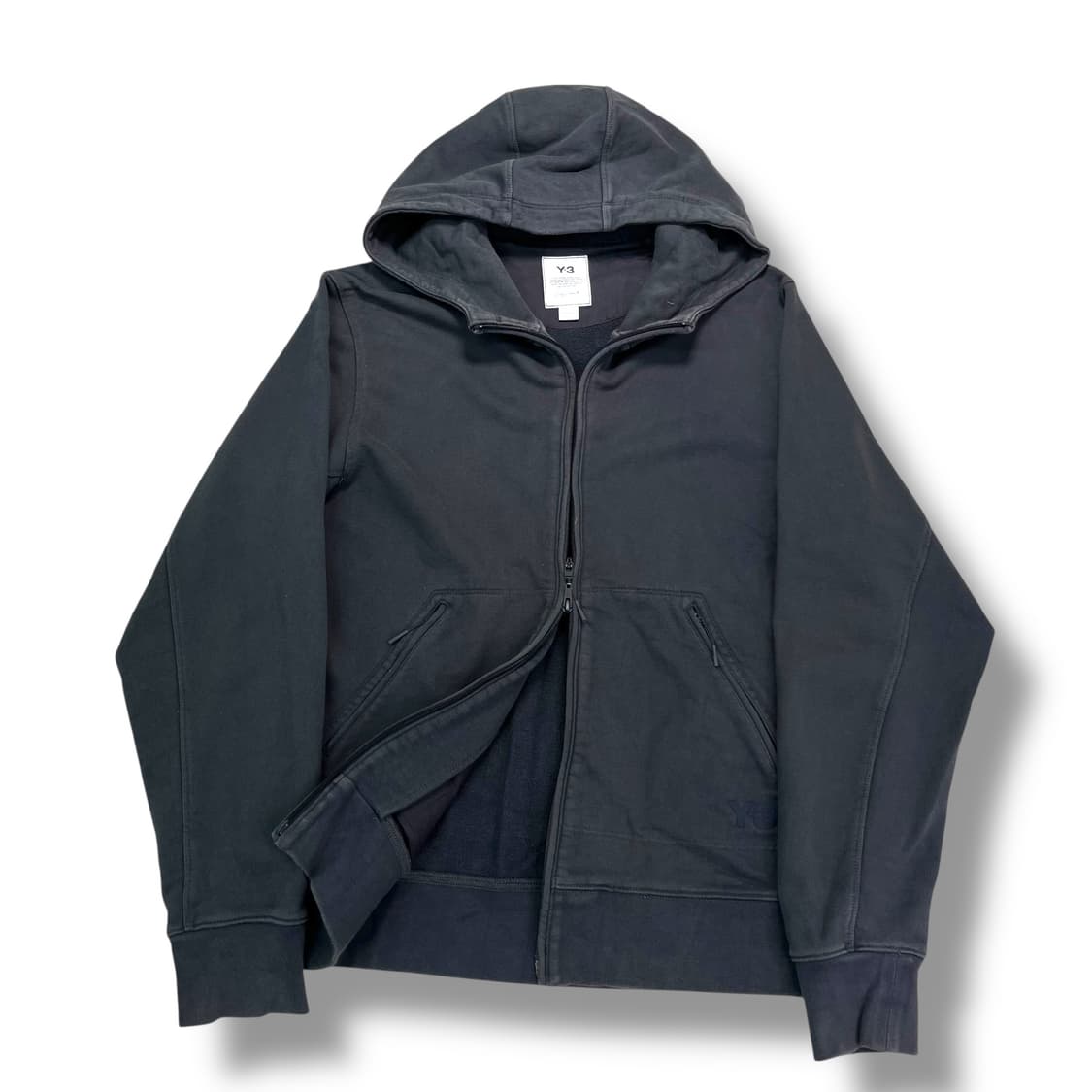 105 y-3 투웨이 피그먼트 후드집업 상품이미지1