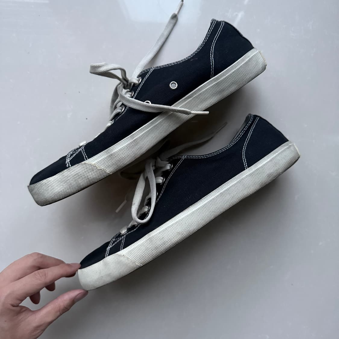 [44] 마르지엘라 타비 로우 블랙 상품이미지3