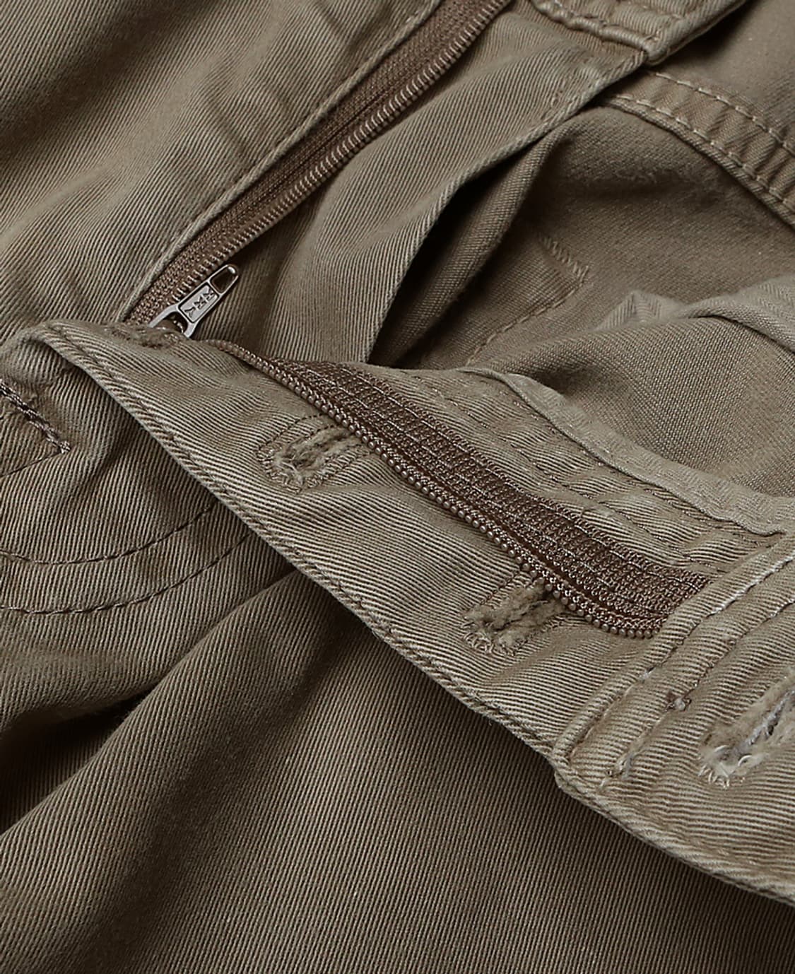 체사레 아톨리니 [Cesare Attolini] 빈티지 카키 브라운 데님 상품이미지8