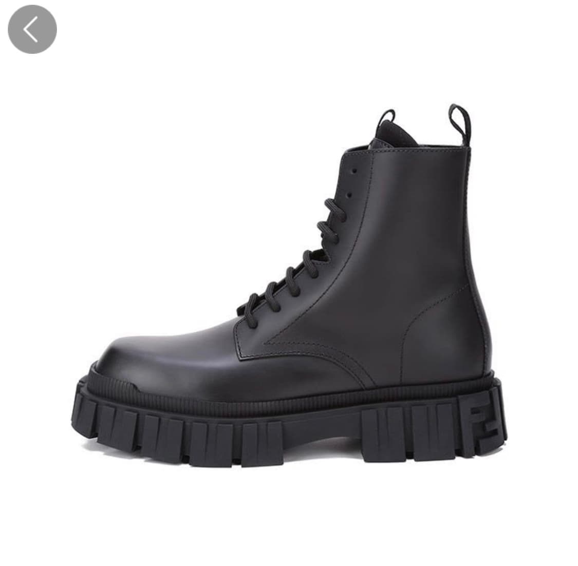 펜디 블랙 레이스업 워커 부츠 sz. 270 상품이미지2
