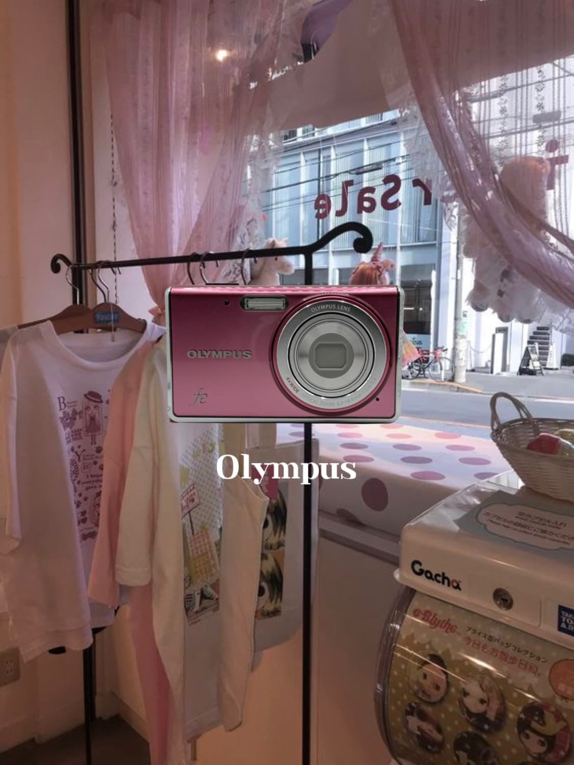 올림푸스 뮤 fe-4020 핑크 빈티지디카 디지털카메라 상품이미지1