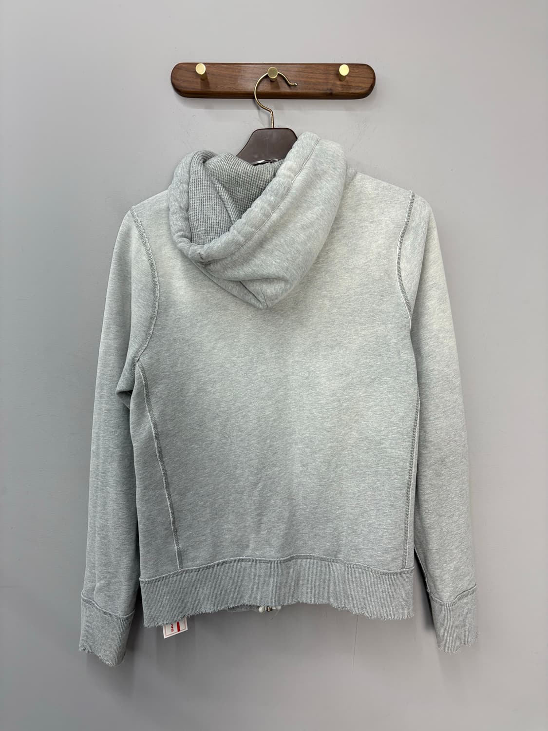 아베크롬비 그레이 빅스펠로고 후드집업 A3155 상품이미지4