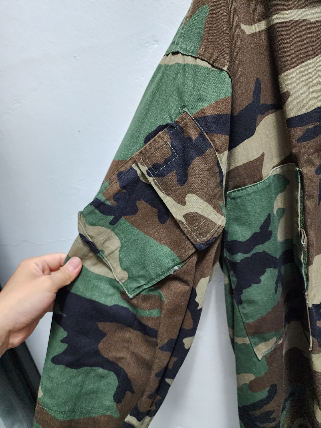 US ARMY 미군 화생방 밀리터리 후드자켓 상품이미지5