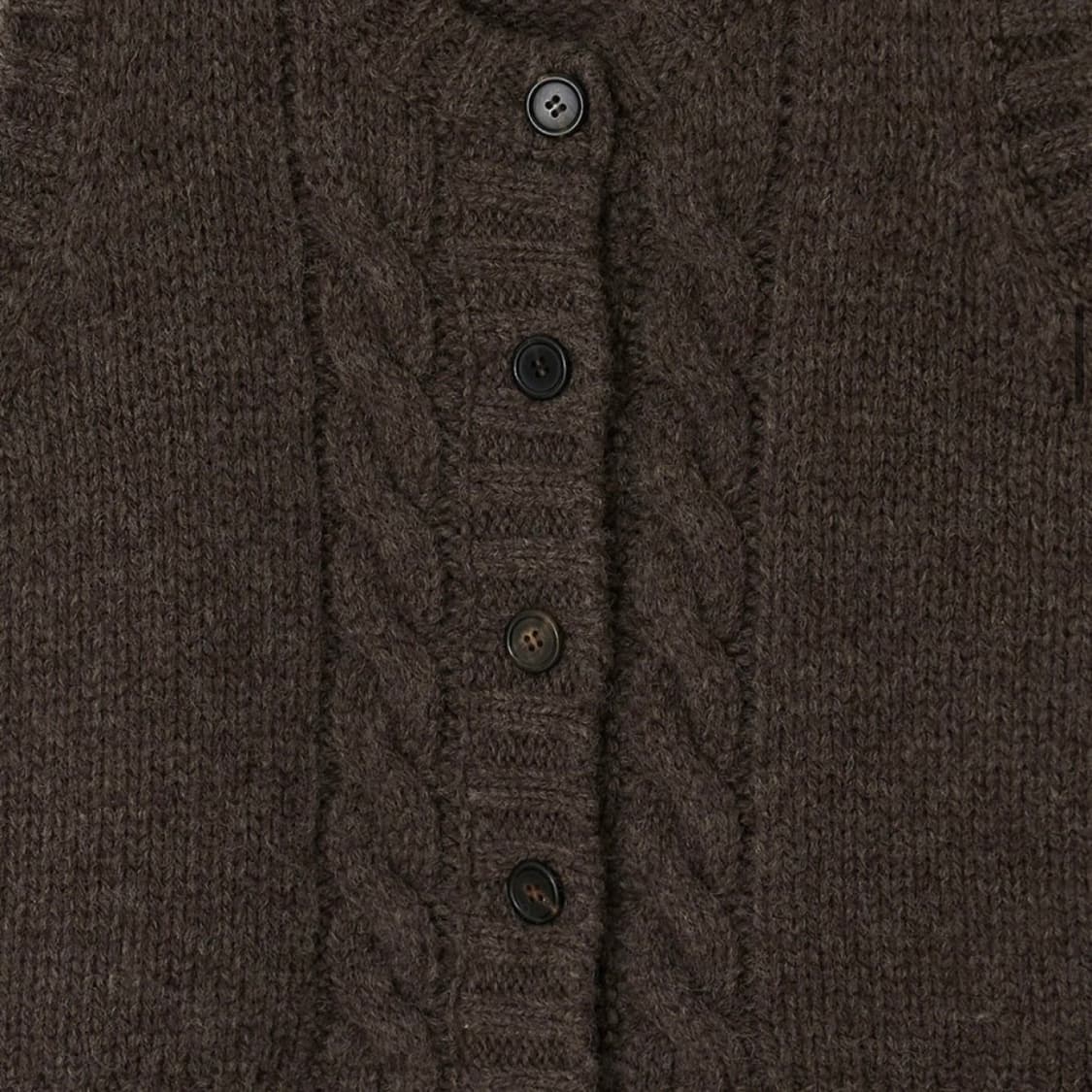 더라이 케이블 버튼 베스트 브라운 상품이미지4