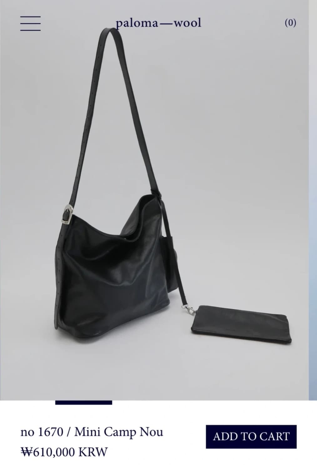 팔로마울 가방 mini camp nou 상품이미지3