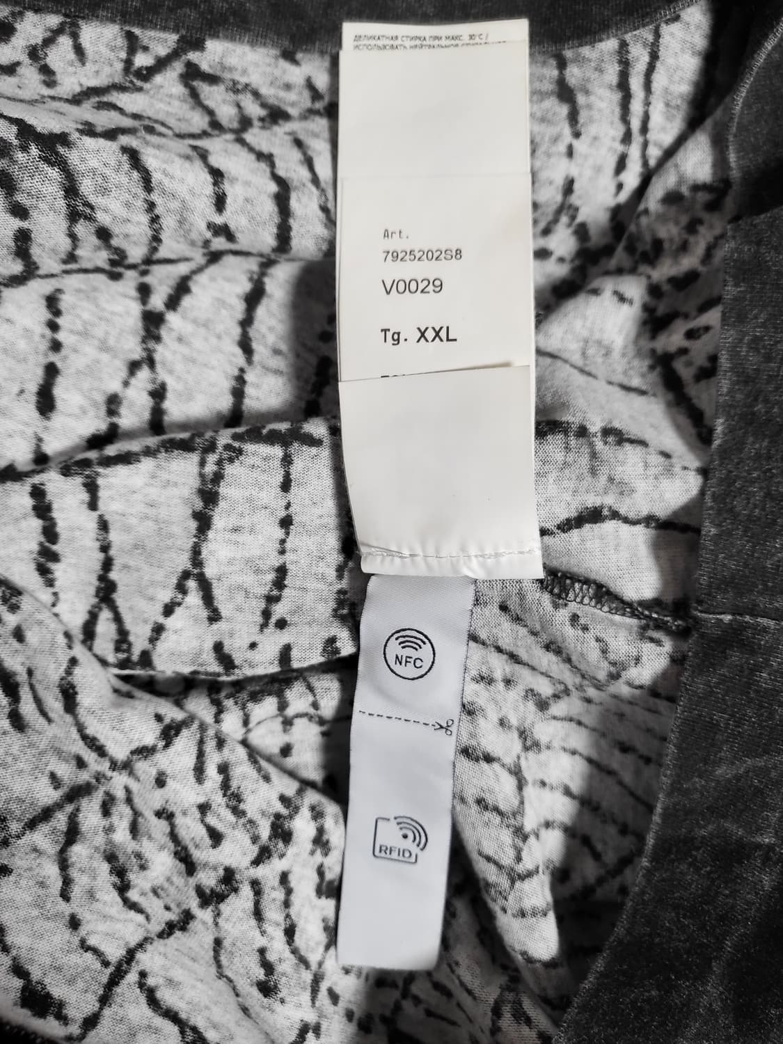 [2XL, XXL]슈프림 x 스톤 아일랜드 티셔츠 반팔 숏슬리브 탑 블랙 상품이미지7