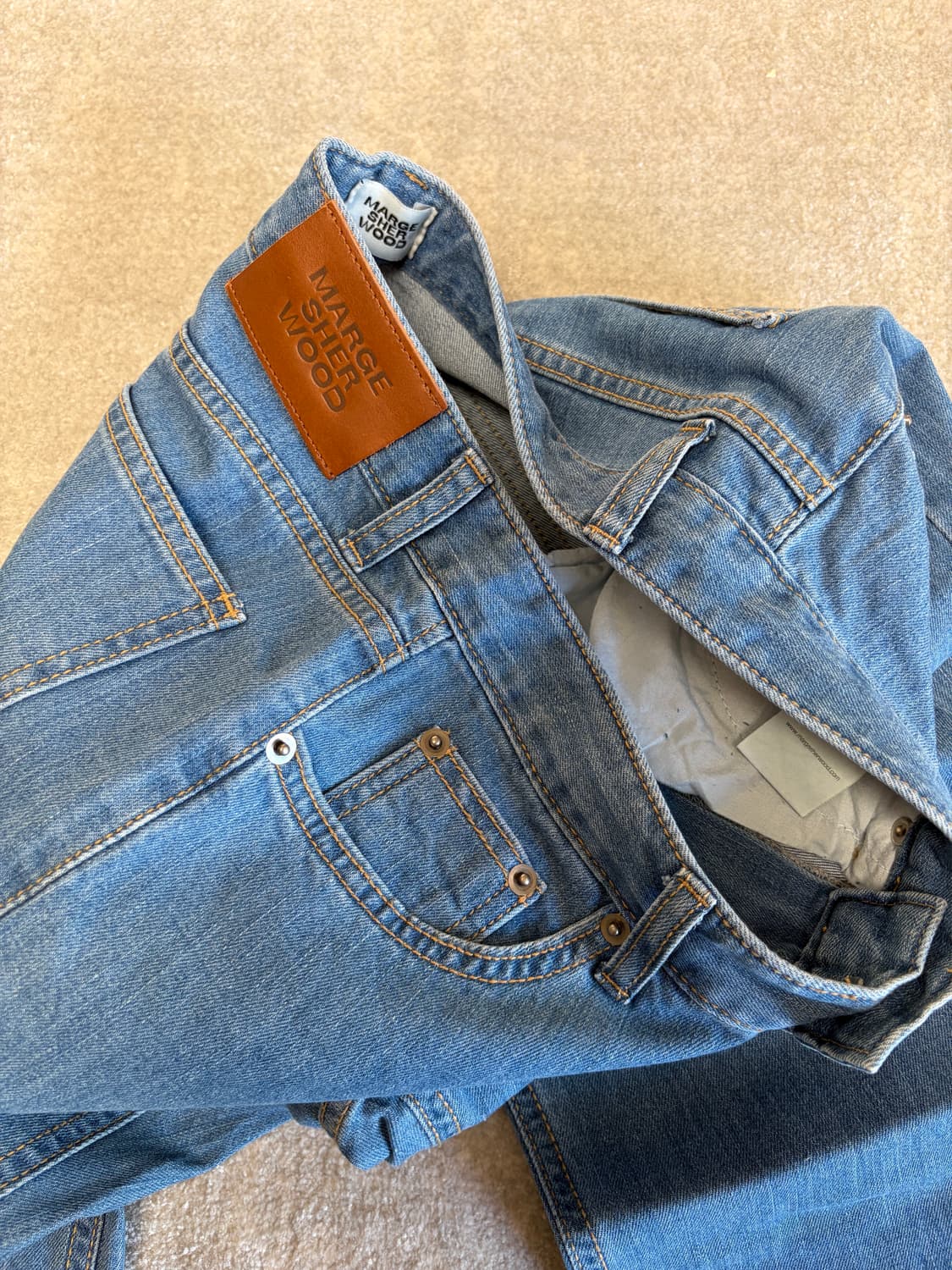 마지셔우드 부츠컷 데님 상품이미지3