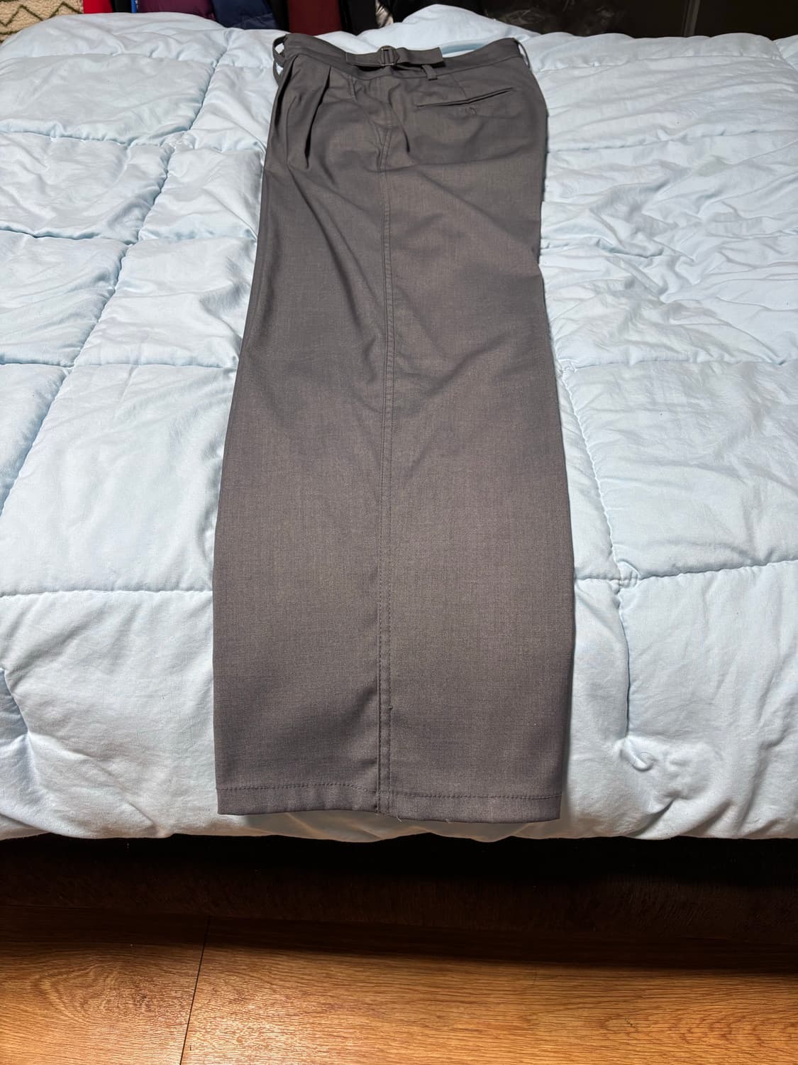 03) 어나더 오피스 AW 산티아고 슬랙스 스탠다드 헤더 그레이 상품이미지4