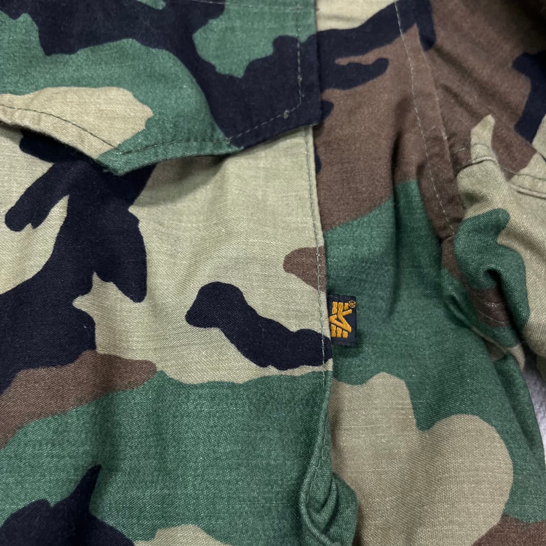 105 알파인더스트리 밀리터리 개구리 야상 자켓 상품이미지5