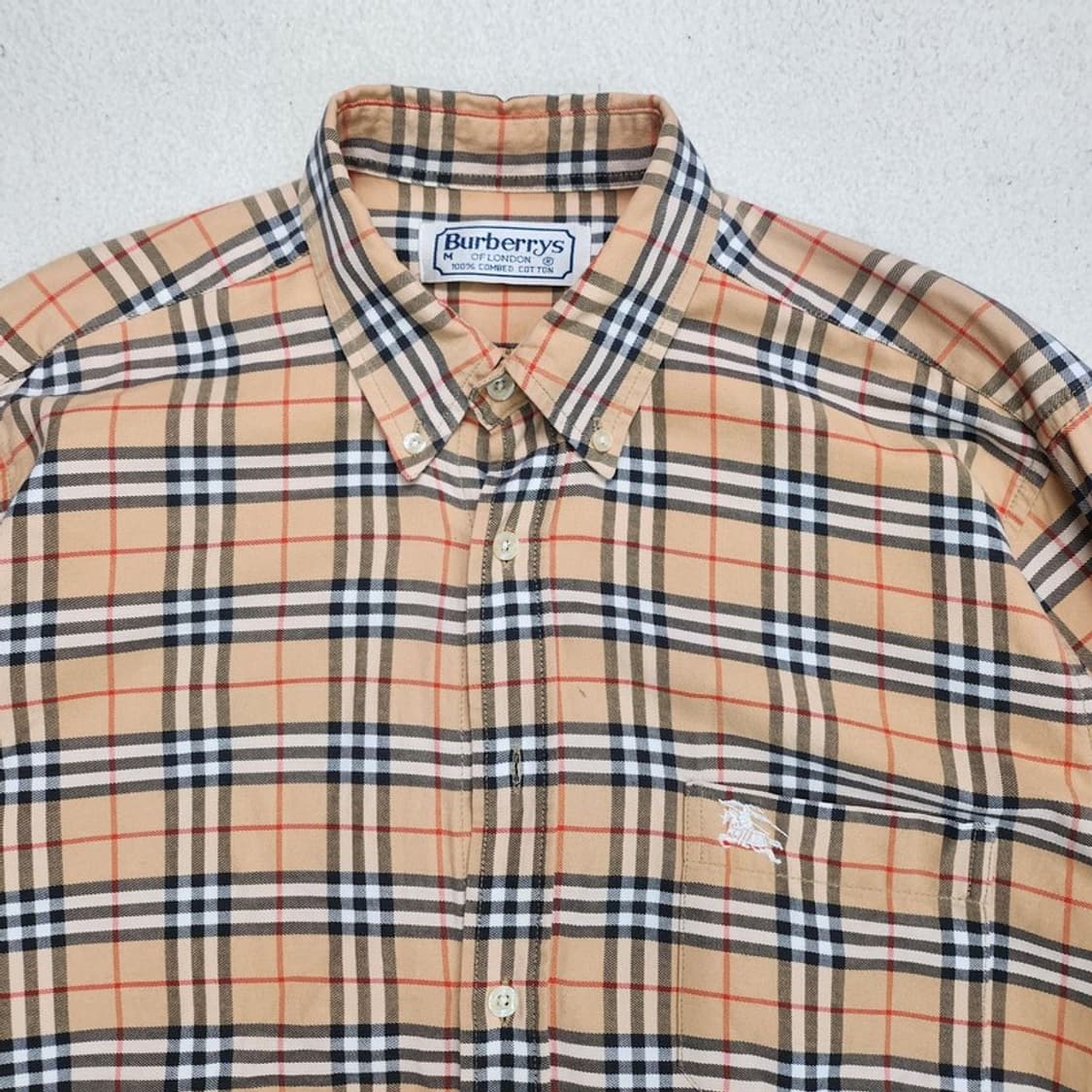 BURBERRYS 체크 셔츠 Men M 상품이미지2