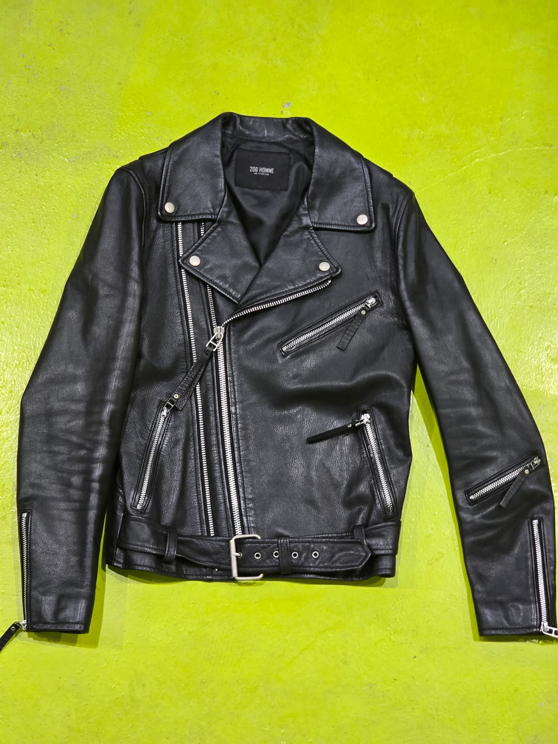 206 옴므 리얼 고트 레더 자켓 (48) 상품이미지1