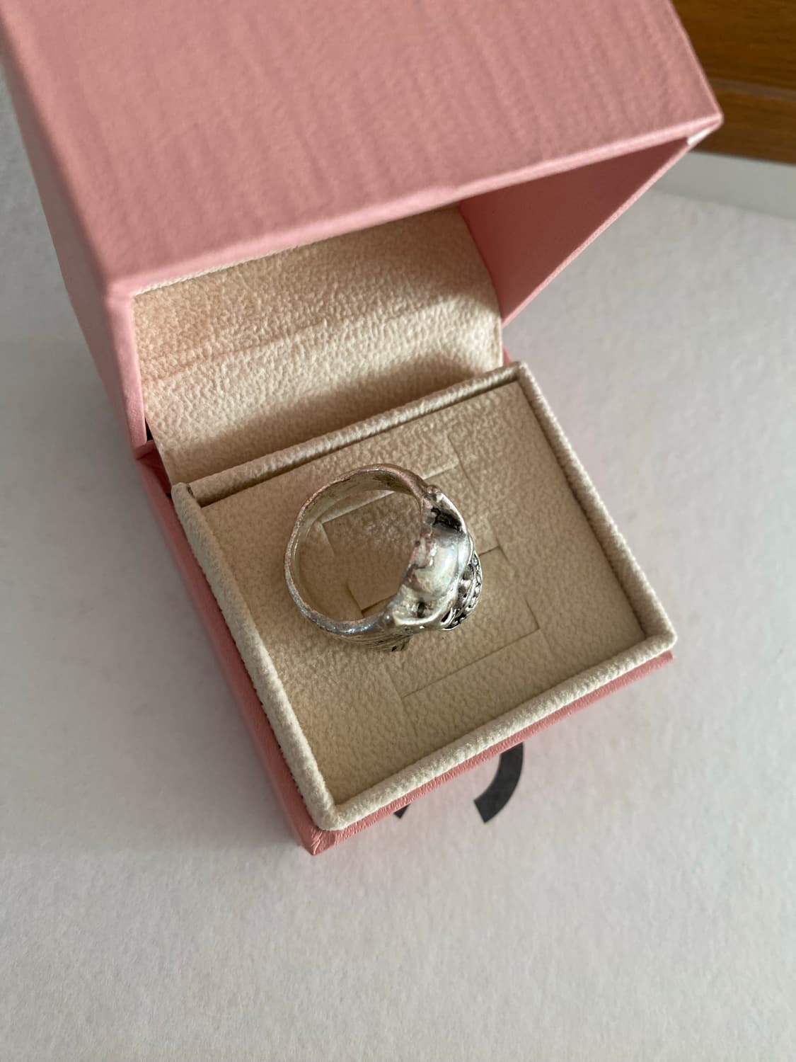 빈티지 해골 반지 링 상품이미지4