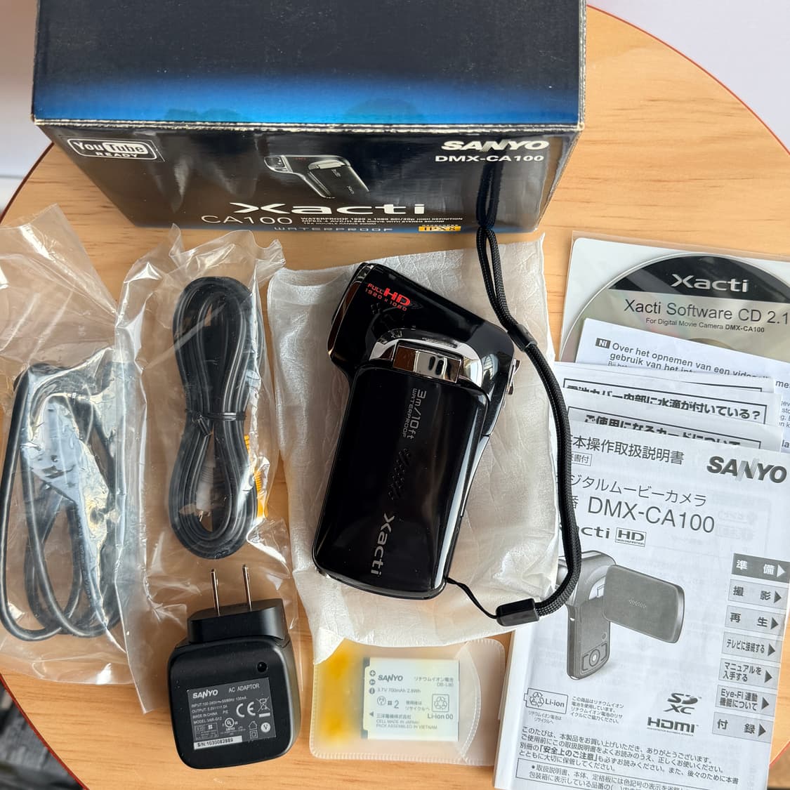 ✨풀박스✨산요 작티 DMX-CA100 블랙 SANYO Xacti 상품이미지2