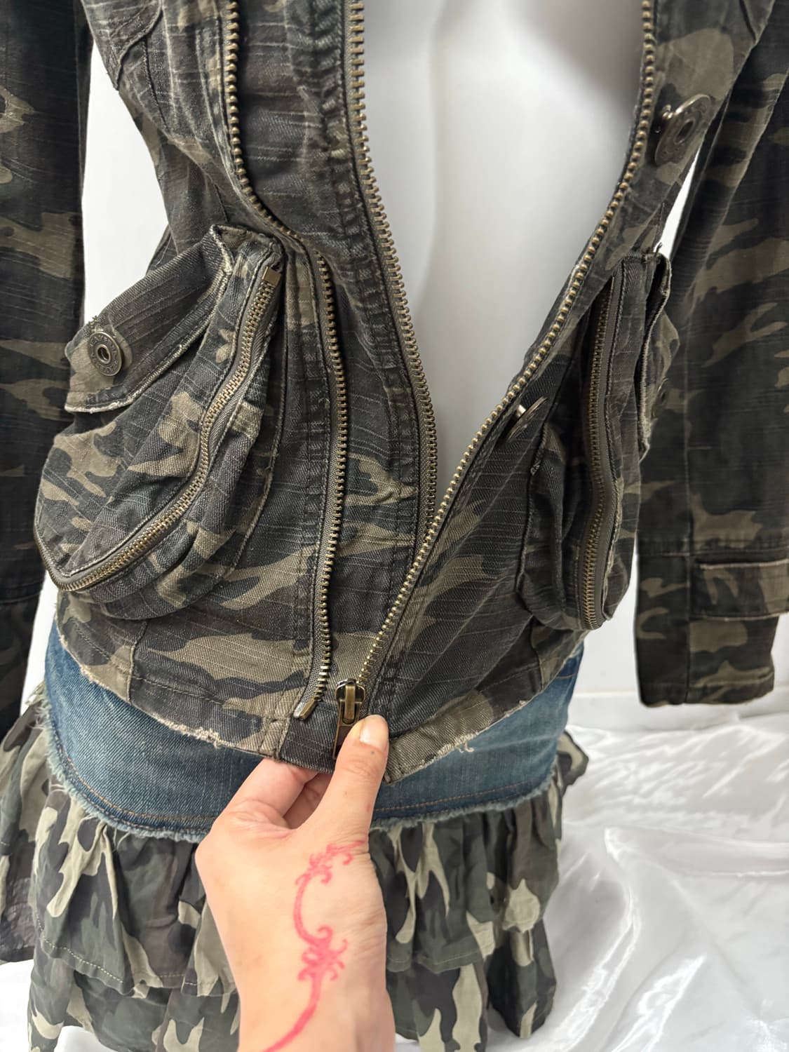 Dia 카모 자켓 상품이미지4