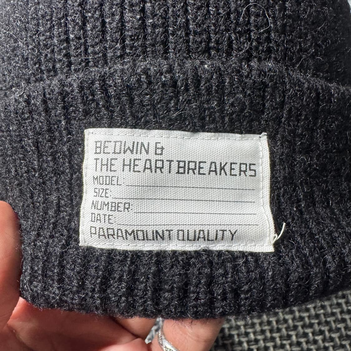 베드윈X어스브레이크 비니 블랙 ( OS/OLD-8228 ) 상품이미지3