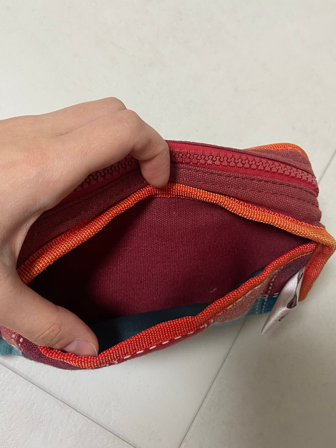 고전 빈티지 미스터케이 토끼 패치필통 파우치 상품이미지6