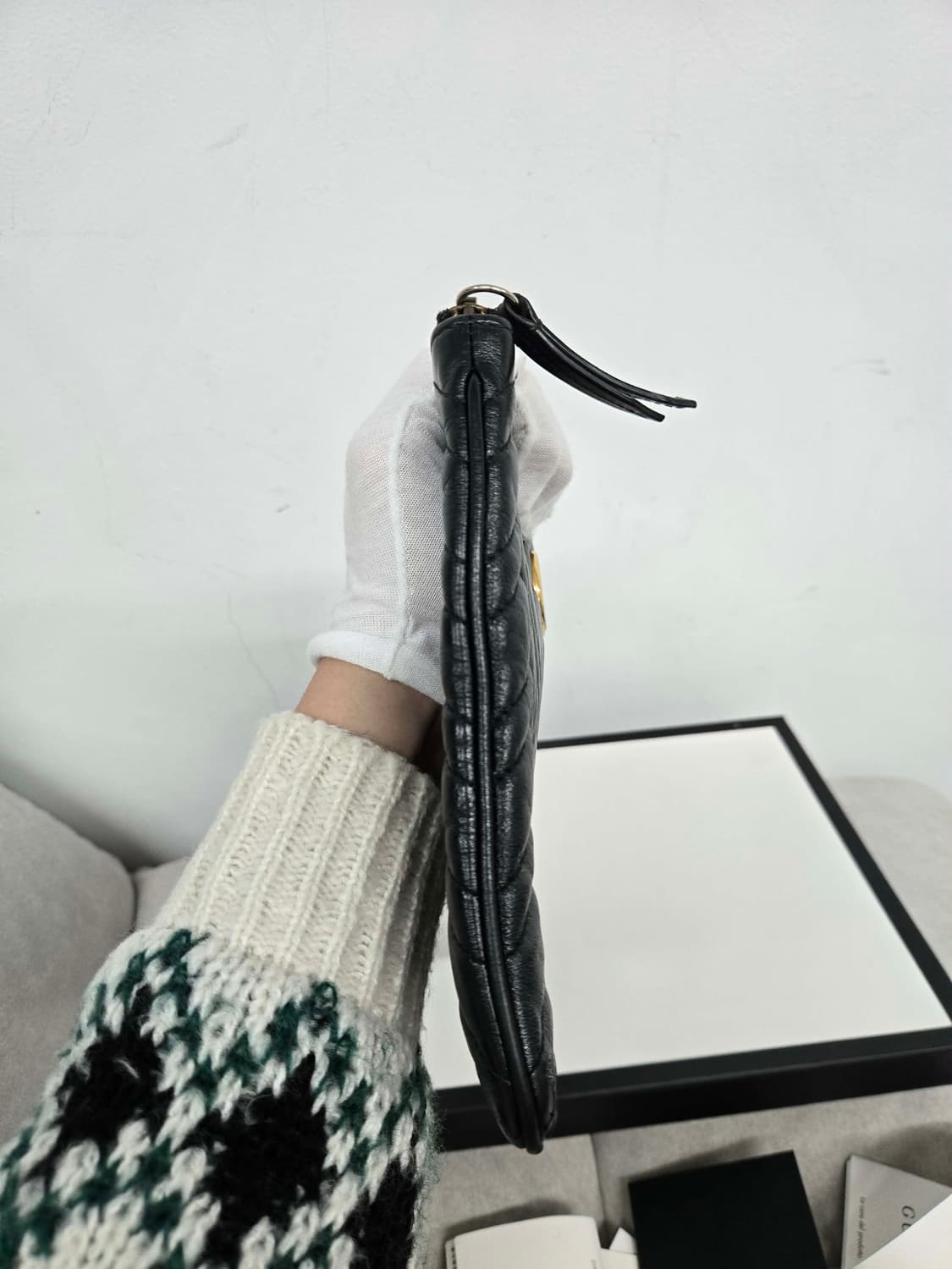 [보증서 정품] 구찌 마몬트 마틀라세 클러치백 상품이미지5