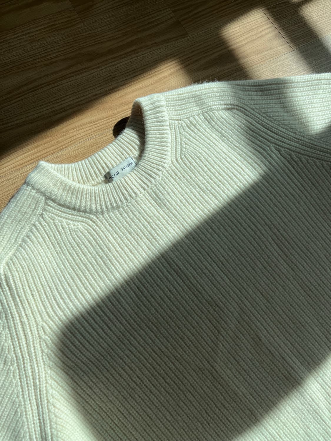 파사드패턴 알파카 하프 슬리브 니트 스몰 상품이미지6