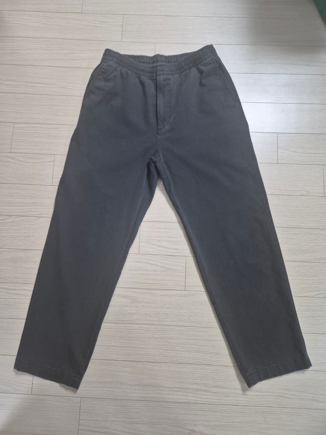 유니클로 스트레치 이지앵클팬츠 M 새제품 상품이미지1