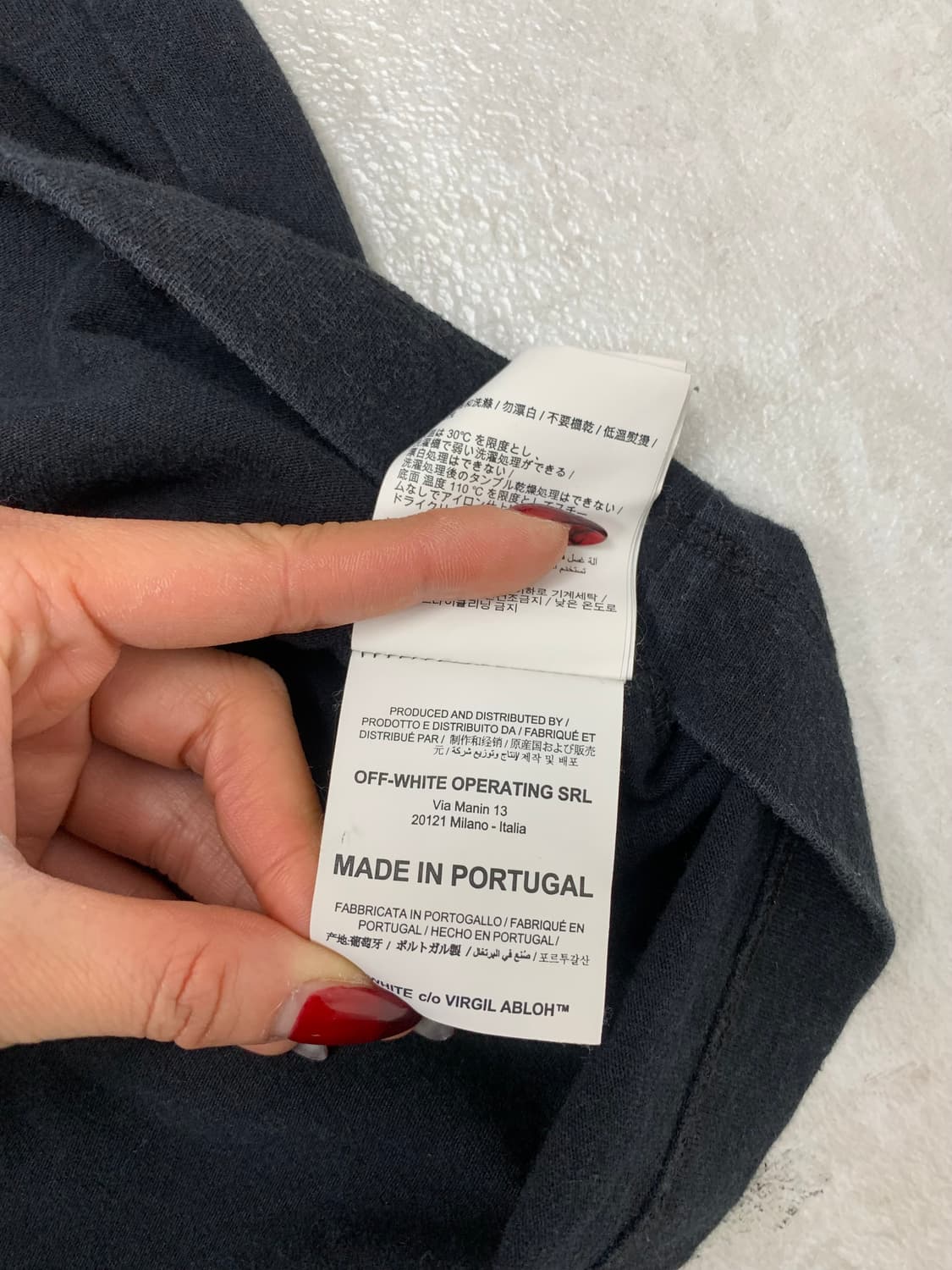 오프화이트 2013 블랙 반팔티 상품이미지6