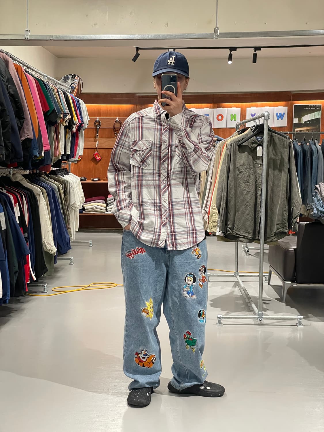 빈티지 웨스턴 셔츠   상품이미지3