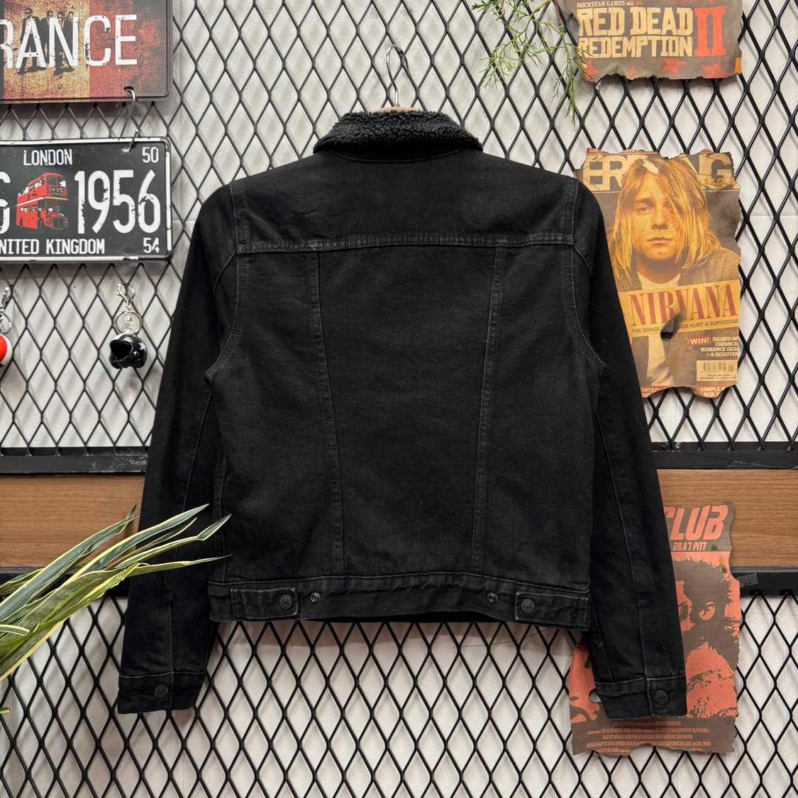 리바이스 타입 3 쉐르파 트러커 자켓 블랙 상품이미지2