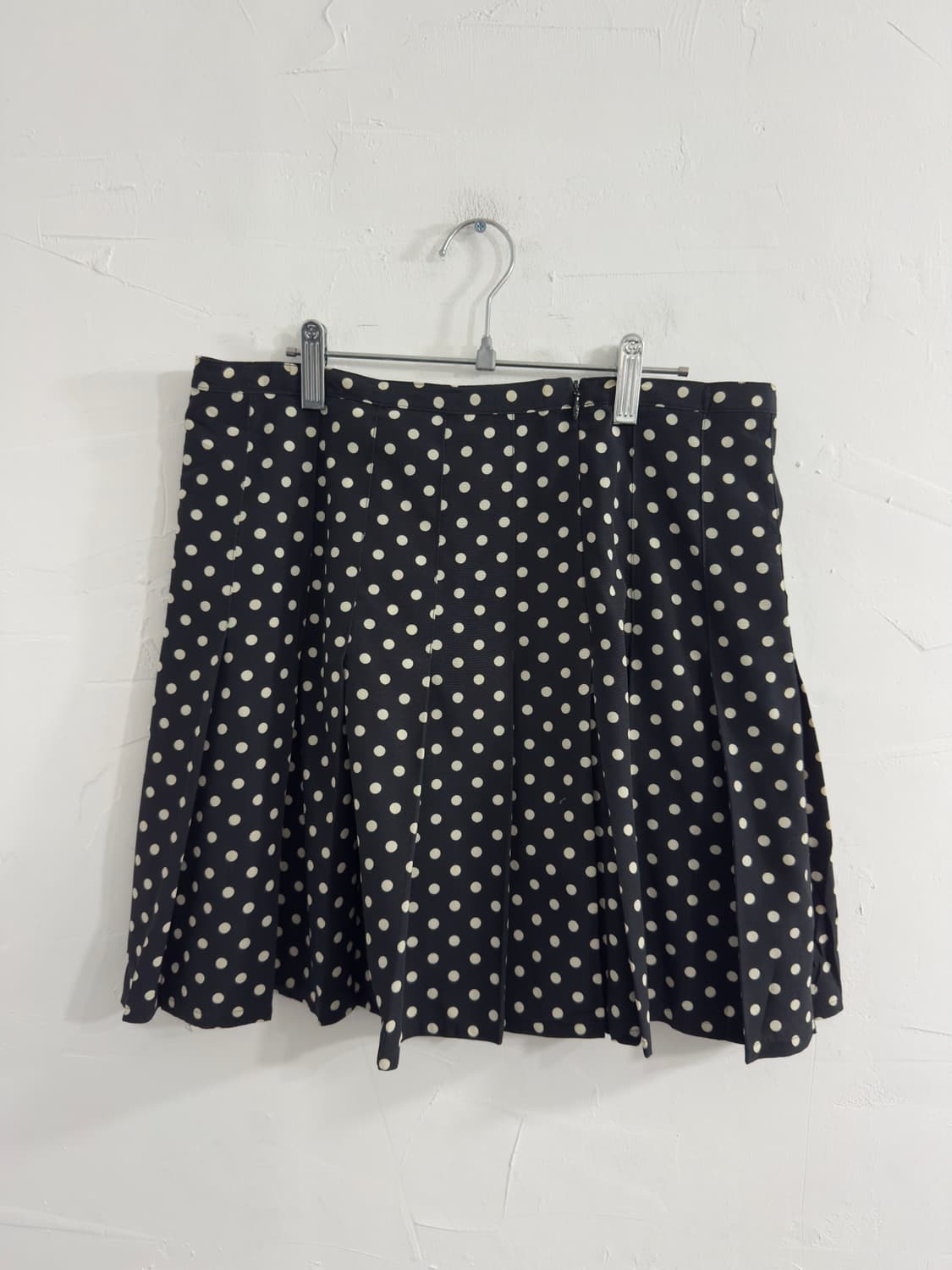 agnes b dot pleats mini skirt 상품이미지3