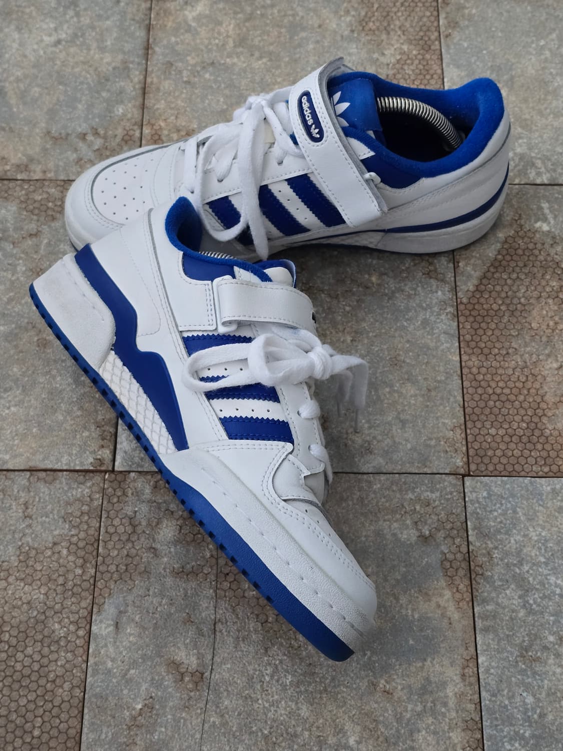 (240)아디다스 포럼 로우 로얄 블루 상품이미지5