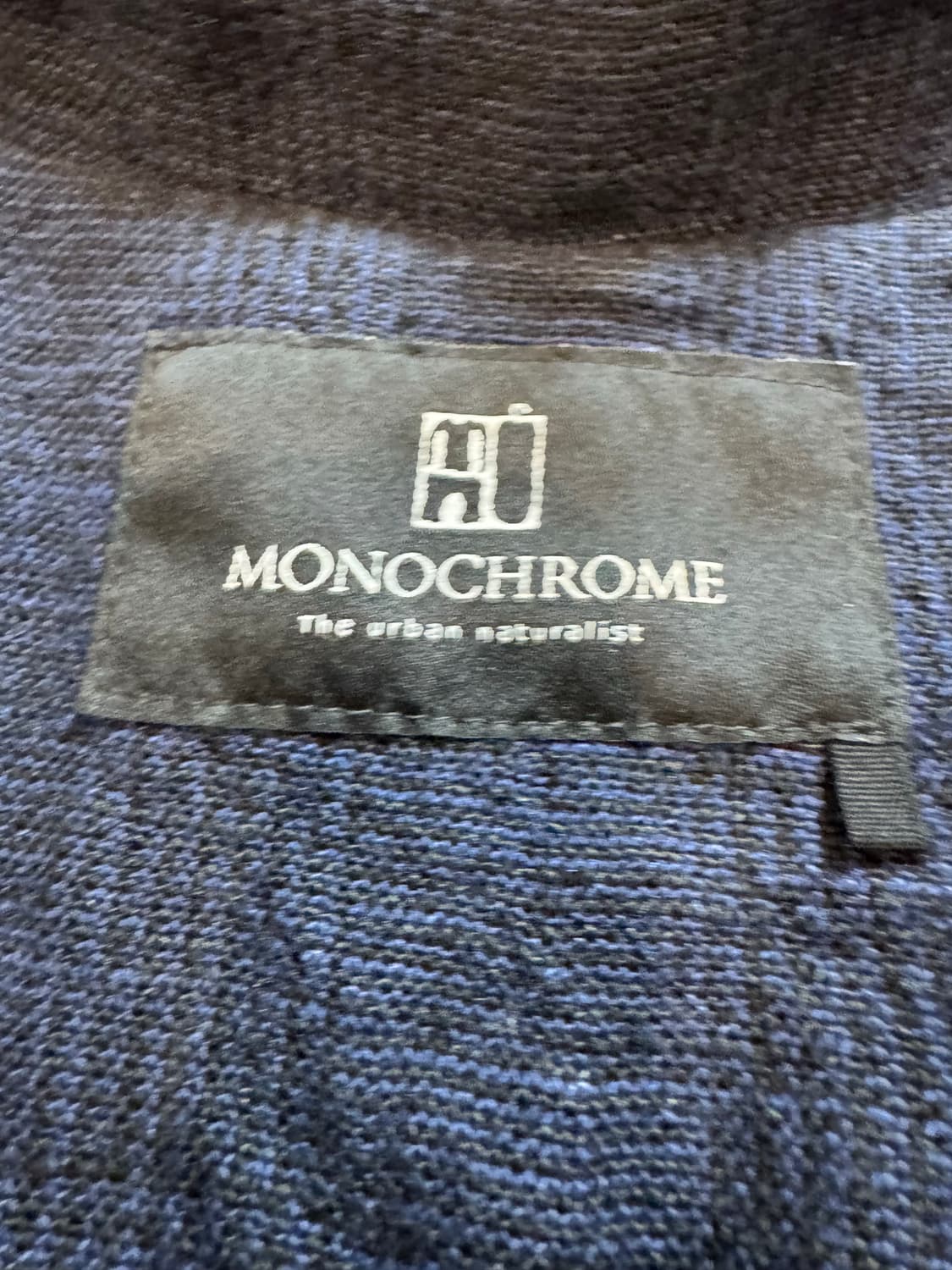 모노크롬 린넨100% 자켓 상품이미지2