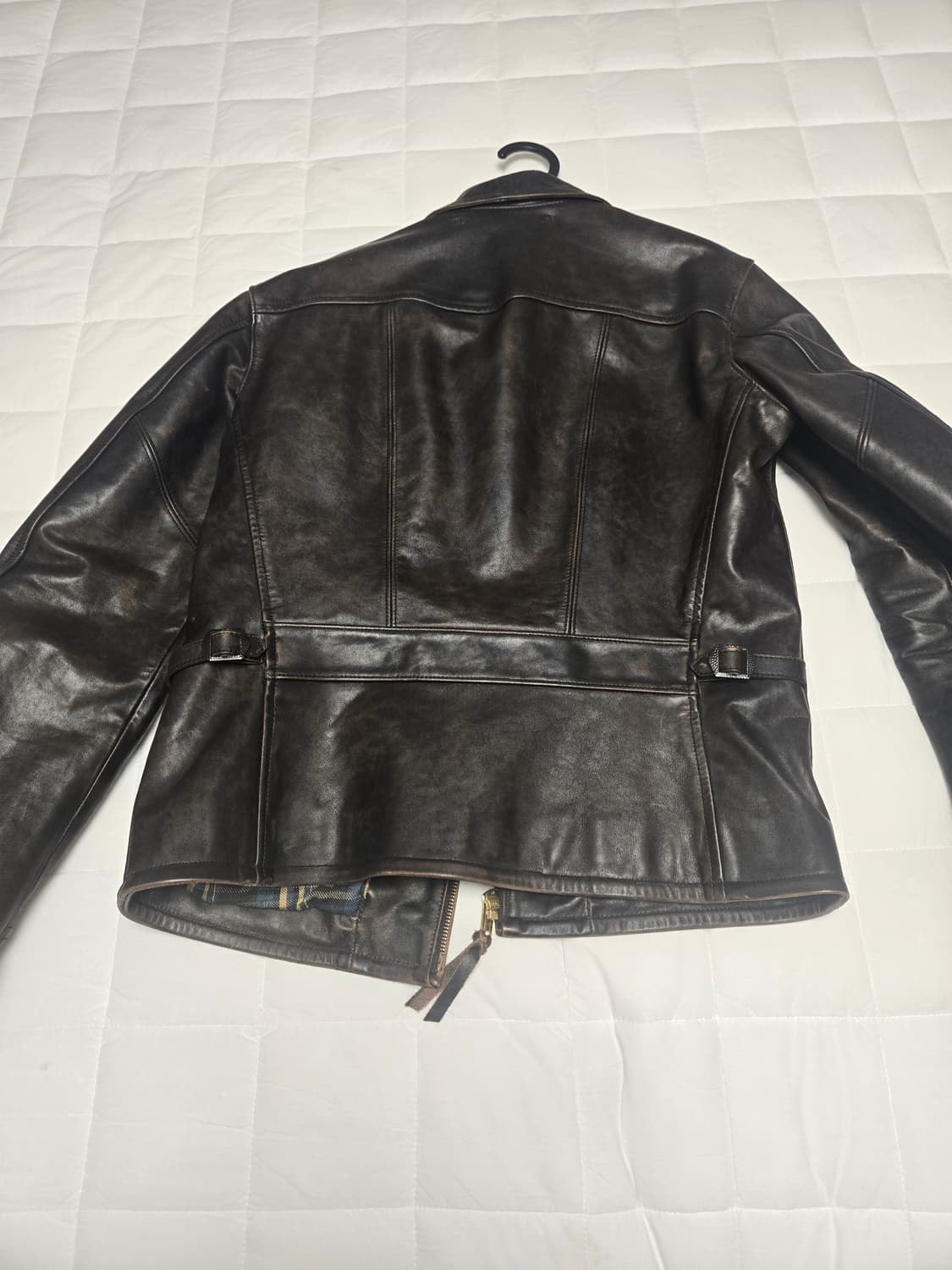 더블알엘 뉴스보이 가죽자켓 상품이미지4