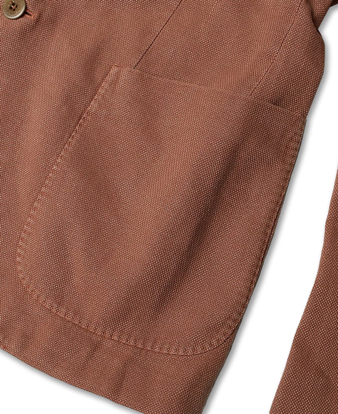 몬테도로 [Montedoro] 오렌지 핑크 코튼 라미 이태리 자켓 상품이미지3