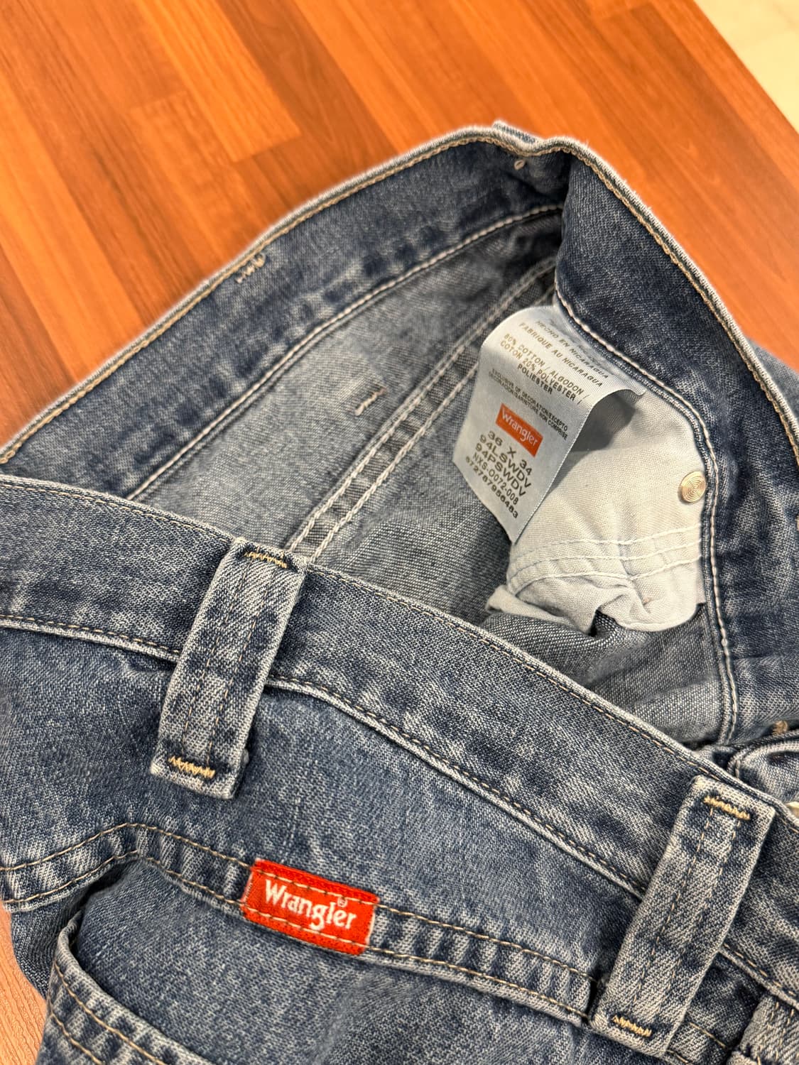 Wrangler 랭글러 카펜터 데님 워크 팬츠 (36inch) 상품이미지10