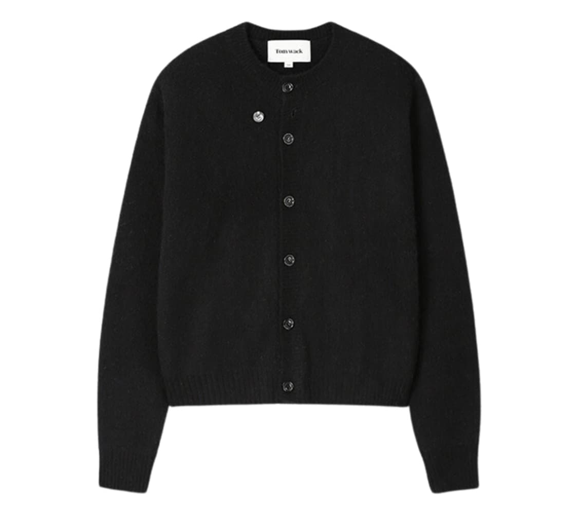 토니웩 알파카 가디건 블랙(XL)팝니다. 상품이미지1