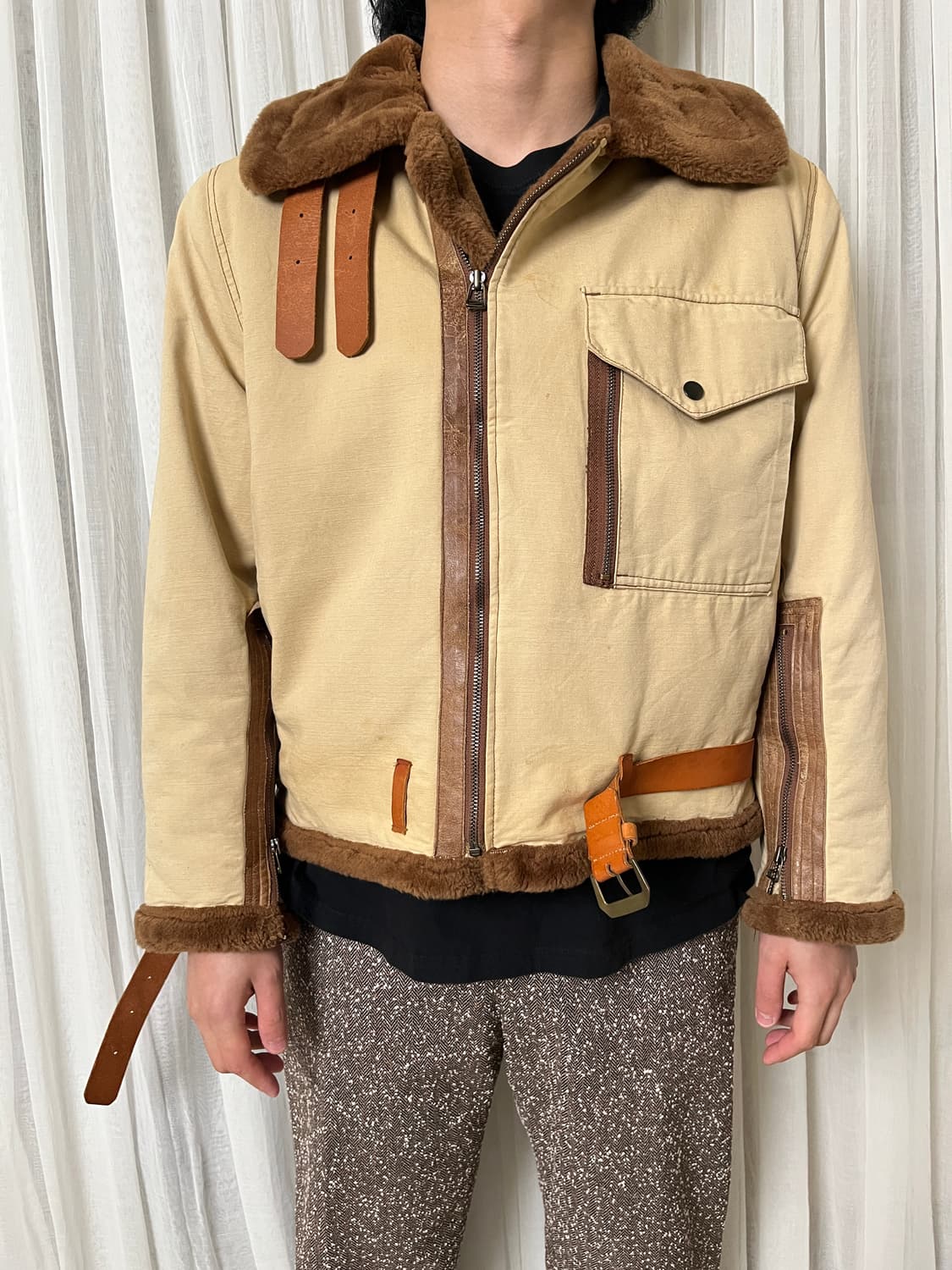 아비렉스 캔버스 b-3 플라이트 자켓 avirex 봄버 상품이미지10