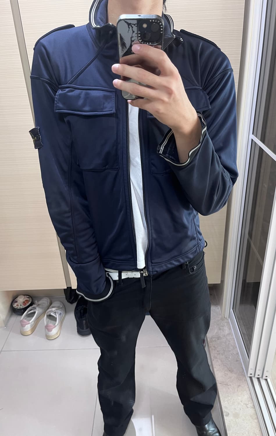 [s] 스톤아일랜드 네이비 집업 상품이미지1